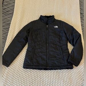 The North Face Black women’s reversible lined coat sz Medium